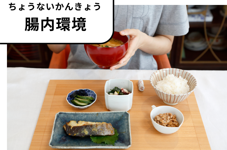 腸内環境を整える食事