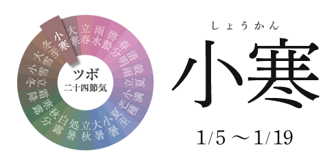 小寒 1/5~1/19