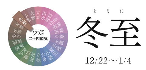 冬至 12/22~1/4