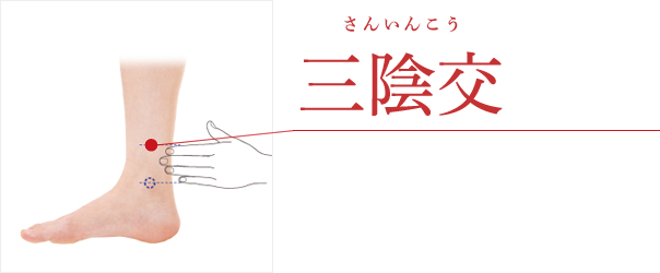 三陰交(さんいんこう)