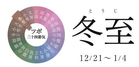 冬至 12/22~1/4