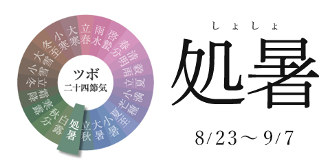 処暑 8/23~9/6